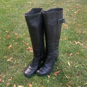 Black Leather Boots -Clark’s